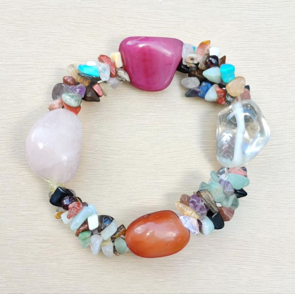 Gorgeous Chunky Gemstone Bracelet